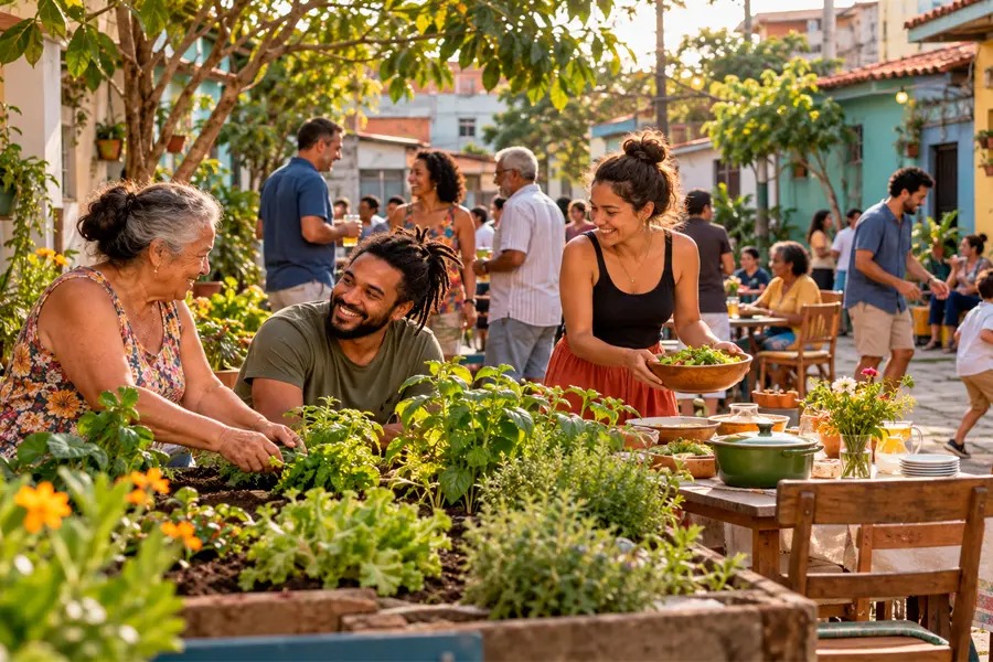 Construindo Comunidades Vibrantes e Coesas: Do Cotidiano aos Eventos,